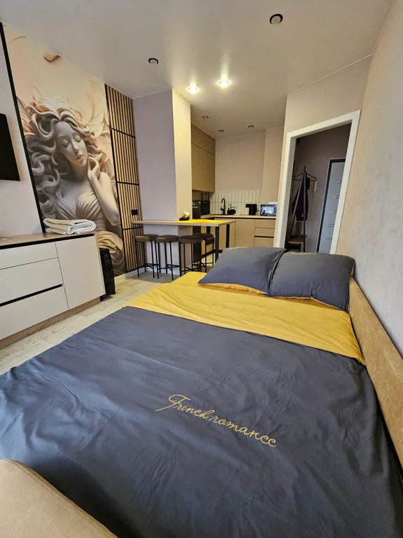 Дизайнерская квартира с посудомоечной машиной и в 10 минутах от центра