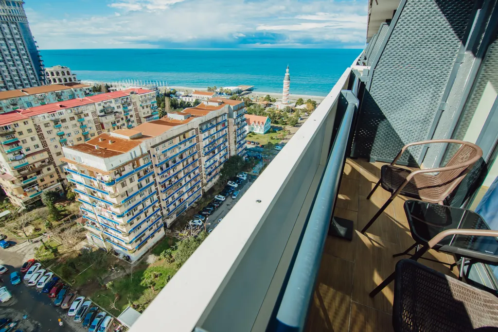 Студия с видом на море