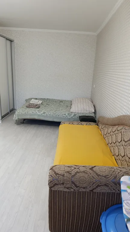 Недорогая квартира для 3х человек рядом с авиовркзалом