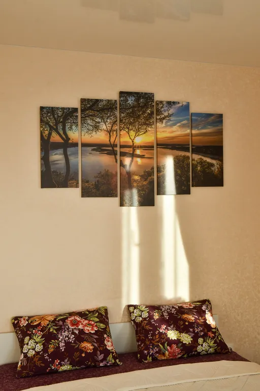 Квартира Квартира Уютная евродвушка с видом на горы и Енисей — Красноярск