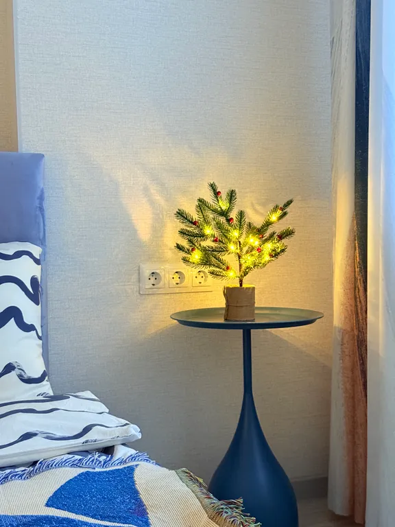 Стильная и теплая квартира