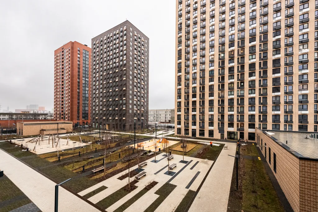 Квартира Квартира Евротрёшка летнее настроение — Москва