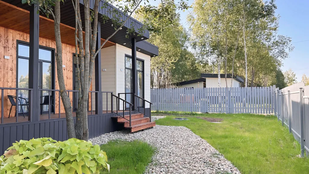 Хвойный - дом с баней и чаном