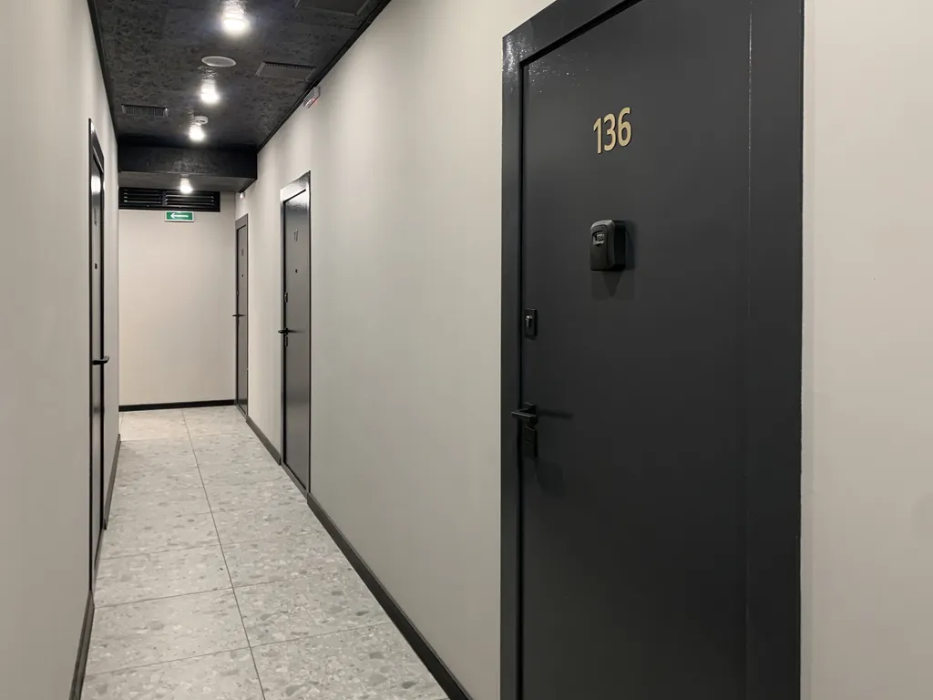 Квартира Квартира Студия в ЖК Park side в монохромном стиле — Санкт-Петербург