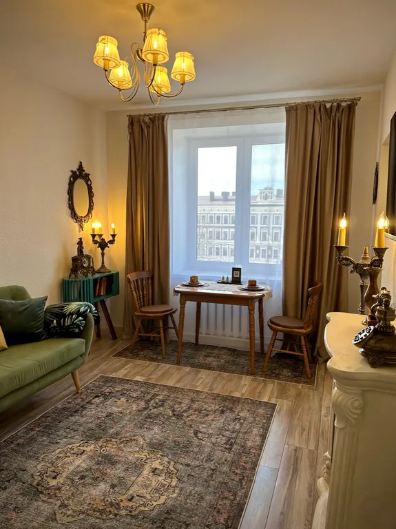 Квартира Ретро студия — аренда посуточно в Выборг