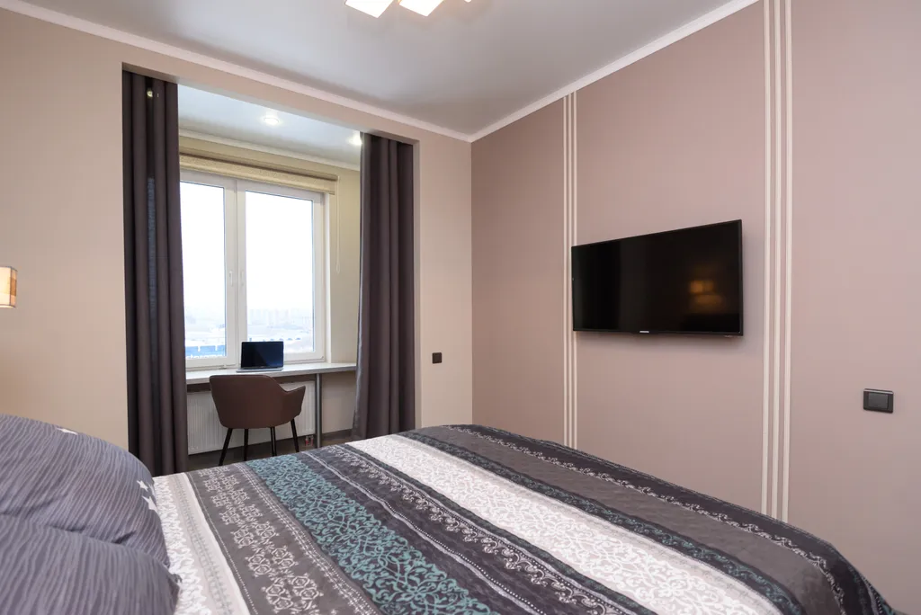 Уютная квартира в центре города в ЖК Манхэттен рядом с парком Гагарина