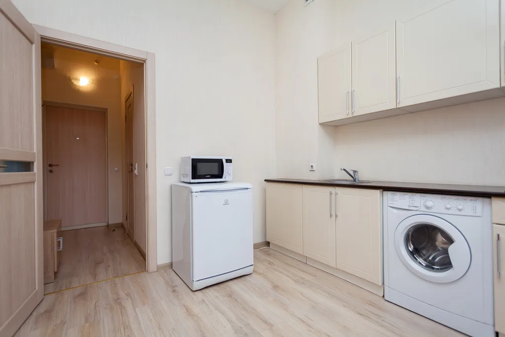 Квартира Квартира Студия в комплексе апартаментов Салют — Санкт-Петербург