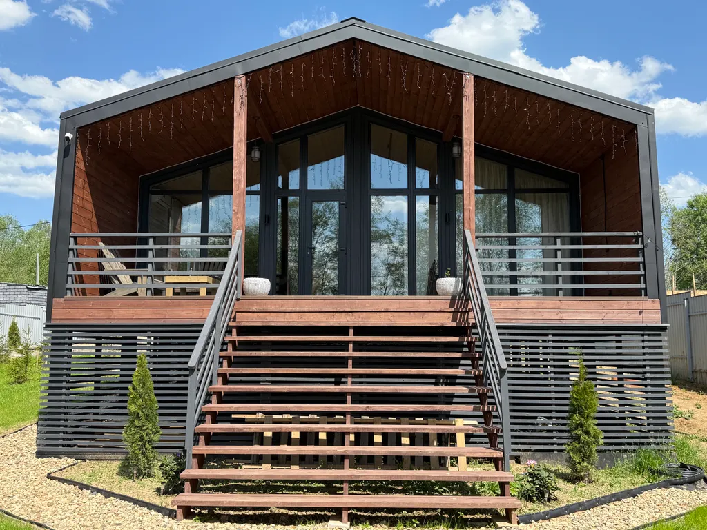 Коттедж Дом с сибирским чаном — Горки