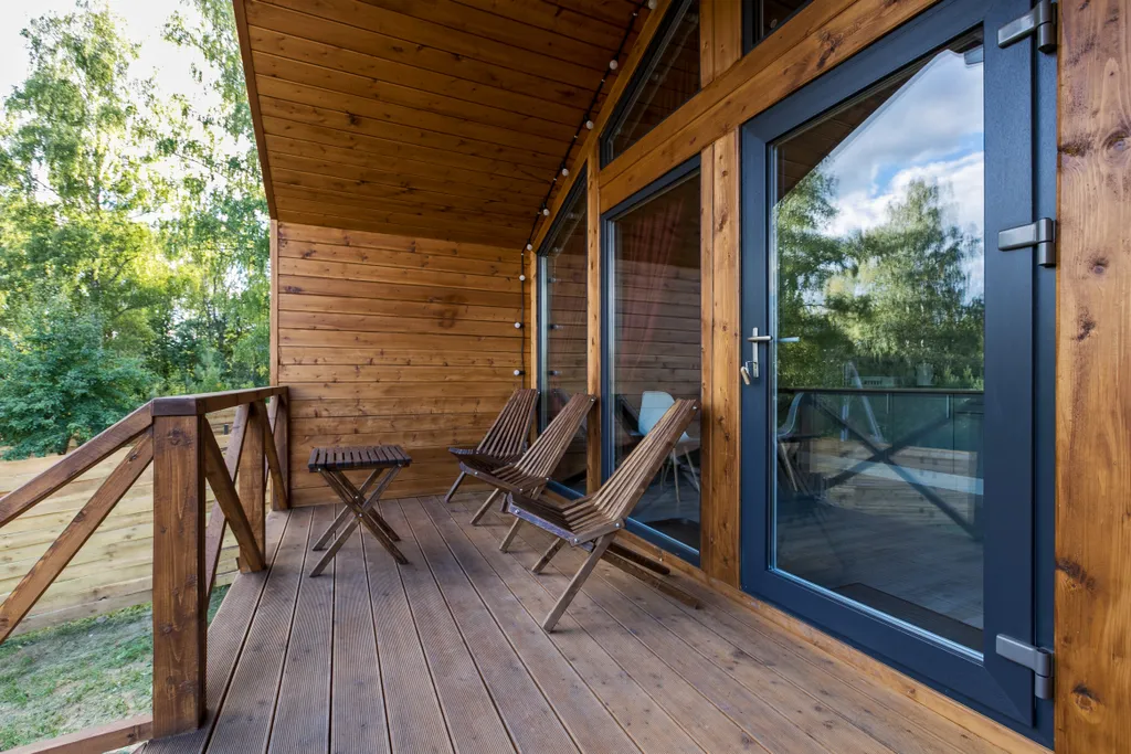 Барнхаус ЗИМА с подогреваемой купелью