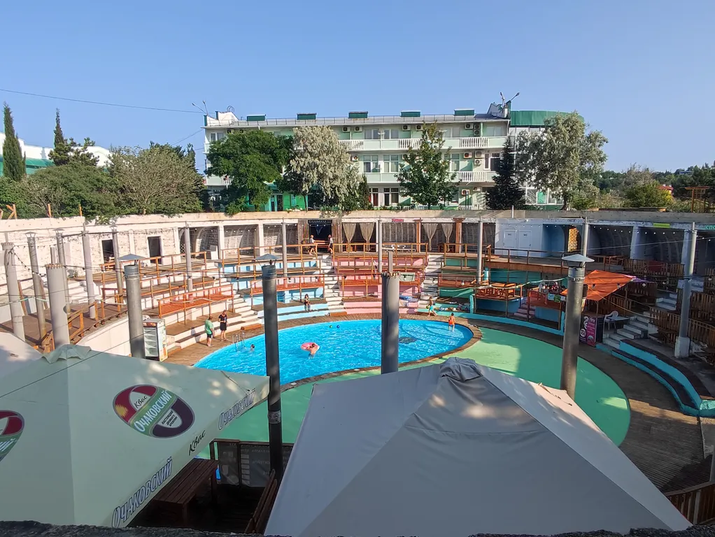 Уютный номер в пансионате любоморье с видом на море