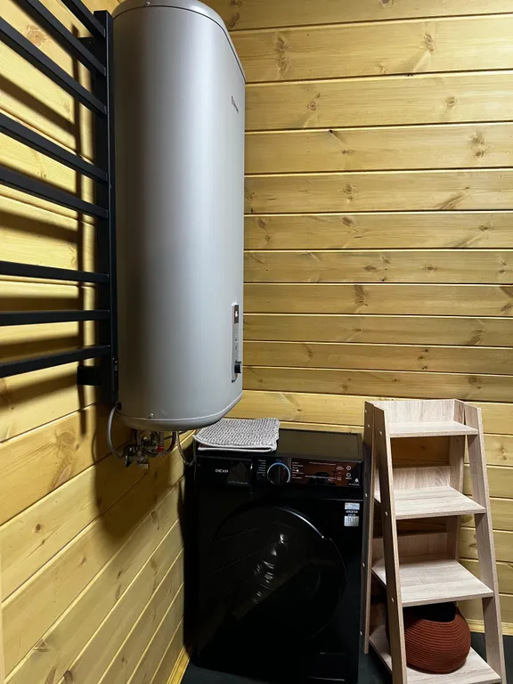 Уютный дом в стиле A frame на поляне Чегет