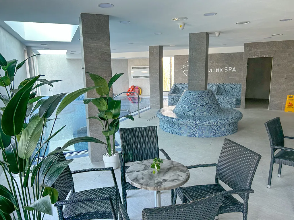 Сан Сити  2 с одной спальней в здании с Baltik spa, на 7 этаже