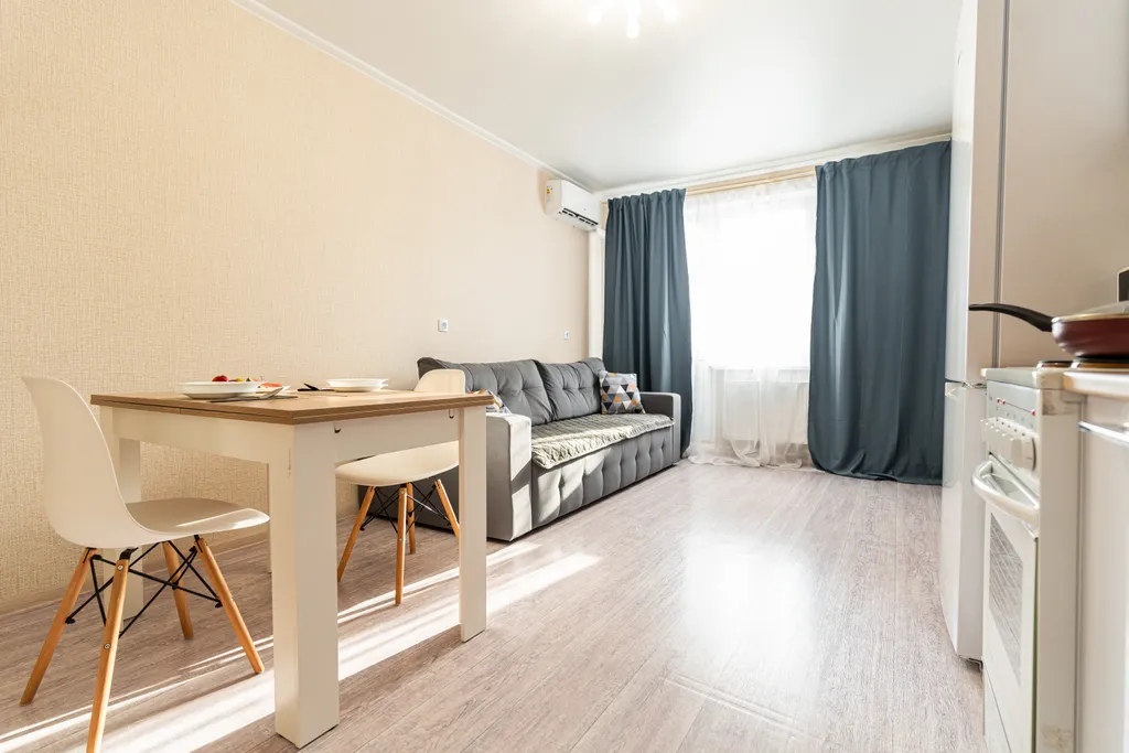 Уютная квартира в ЖК Алексино с видом на море и горы