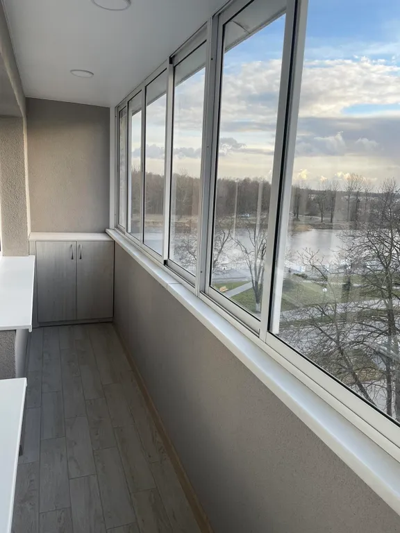 Уютная новая квартира с видом на реку