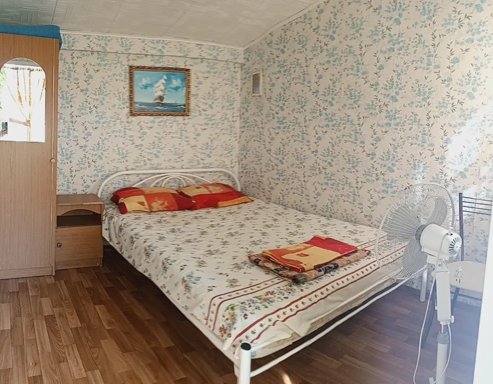 Комната эконом в центре с двуспальной кроватью