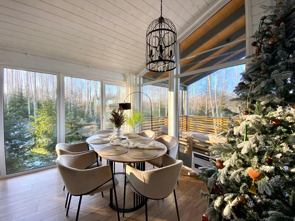 Коттедж Коттедж Частная усадьба №3 с баней и чаном — Петровское