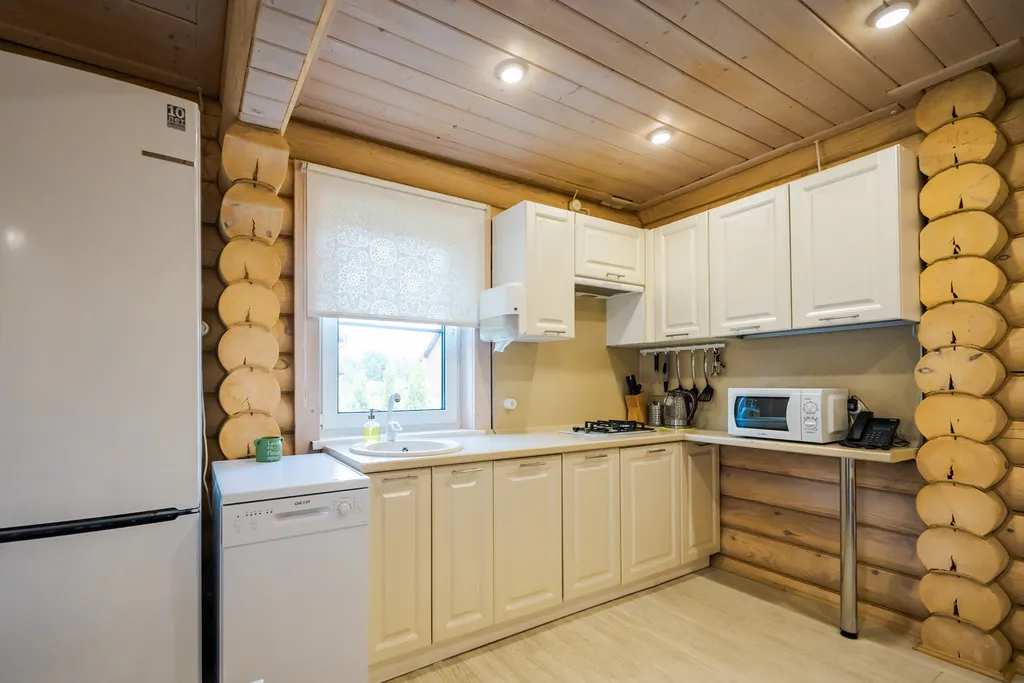 Уютные апартаменты 75 м² c 3-мя спальнями в деревянном доме