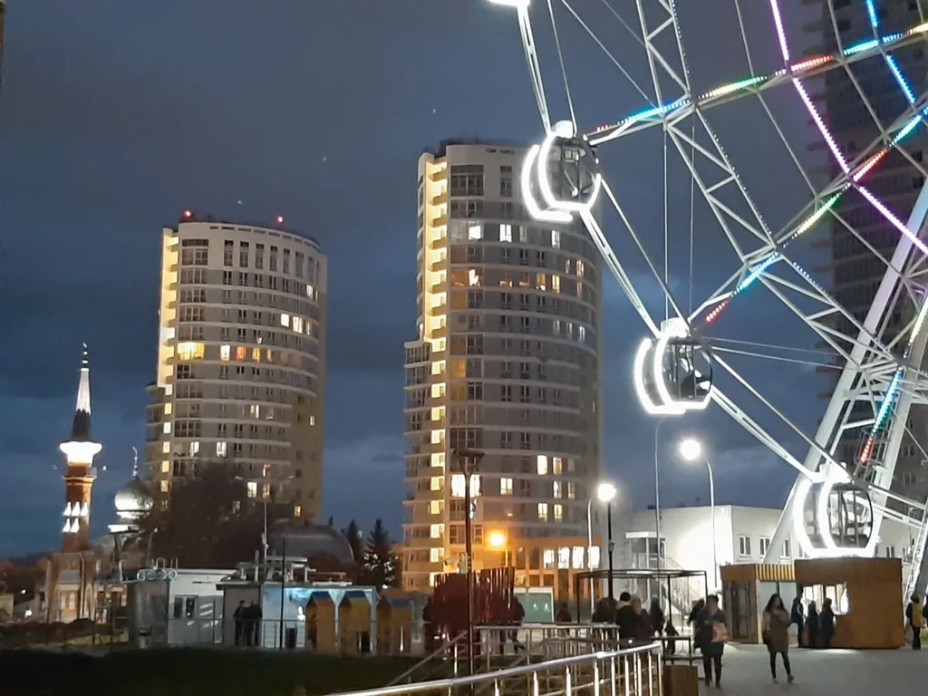 Квартира с панорамным видом на Волгу