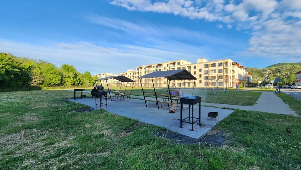 Просторная квартира с видом на бассейн