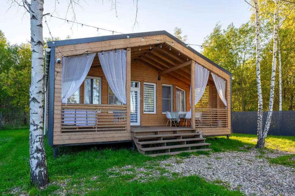 Дизайнерский дом возле истринского водохранилища