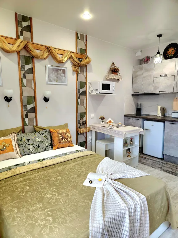 Квартира Уютный номер студия в стиле прованс — аренда посуточно в Супсех