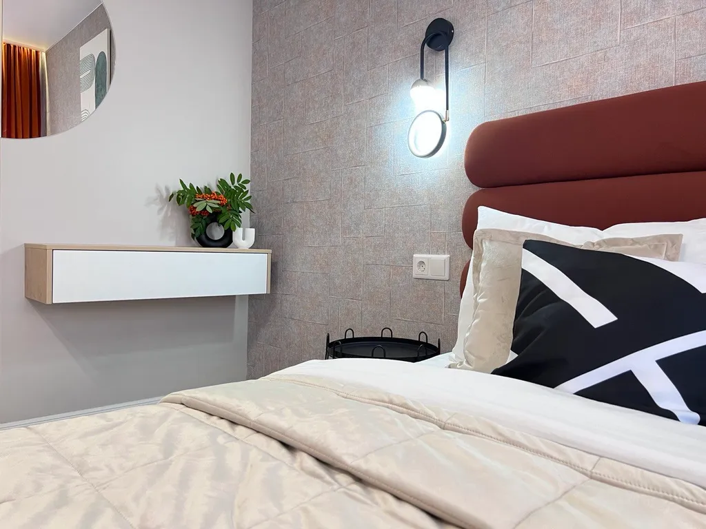 Квартира с видом на реку с террасы