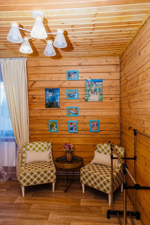 Дом-дача «у Мишутки» карамельный