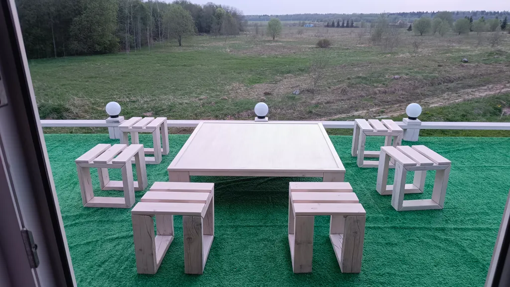 Дом 40m2 — чан, кухня, тактильный зоопарк
