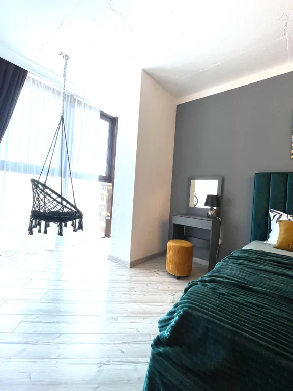 Квартира Квартира Шикарная видовая евродвушка 24 этаж в ЖК Маршал — Краснодар