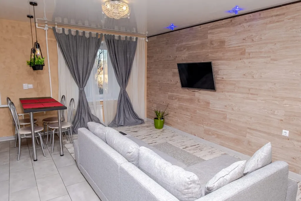 Трёхкомнатный апартамент в центре города