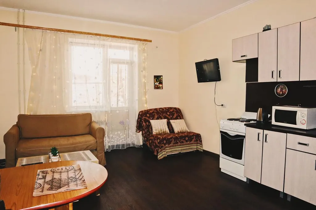 Уютная студия рядом с Волгой