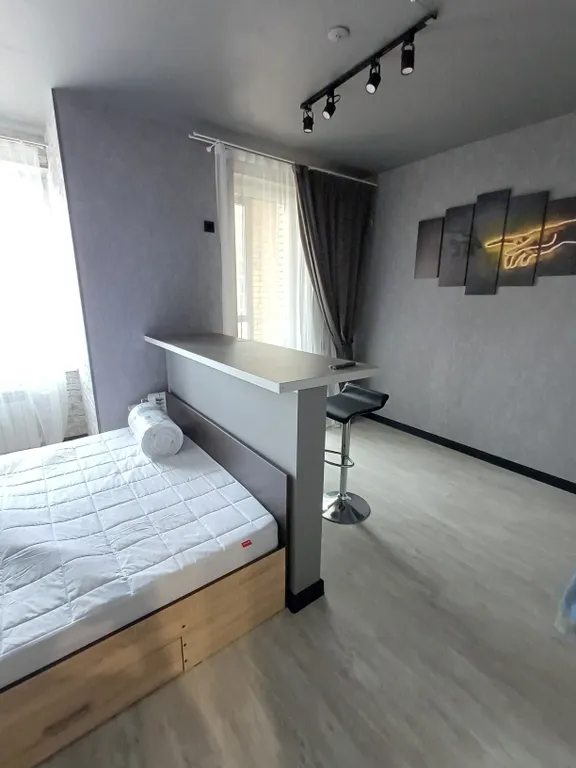 Квартира Квартира Уютная студия у «Мира Термы» в Родниках. Бесконтактное заселение — Новосибирск