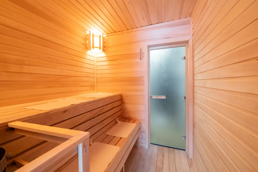 Гостевой дом у леса с чаном и сауной