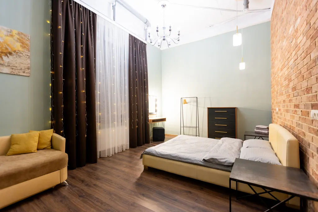 Целый этаж в доме в стиле Битлз