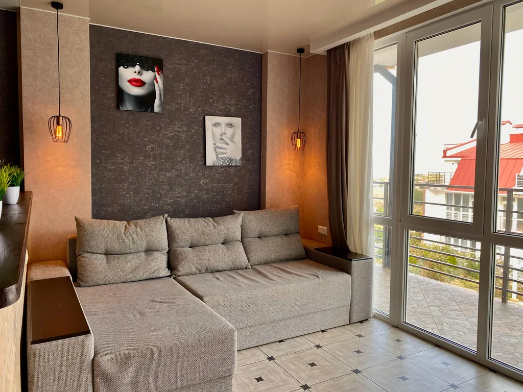 Апартаменты с видом на морской закат