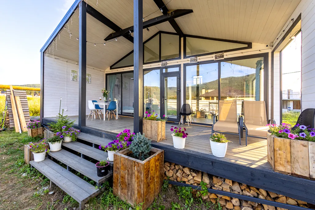 Коттедж Дом у горной реки в окружении гор — Горячий Ключ