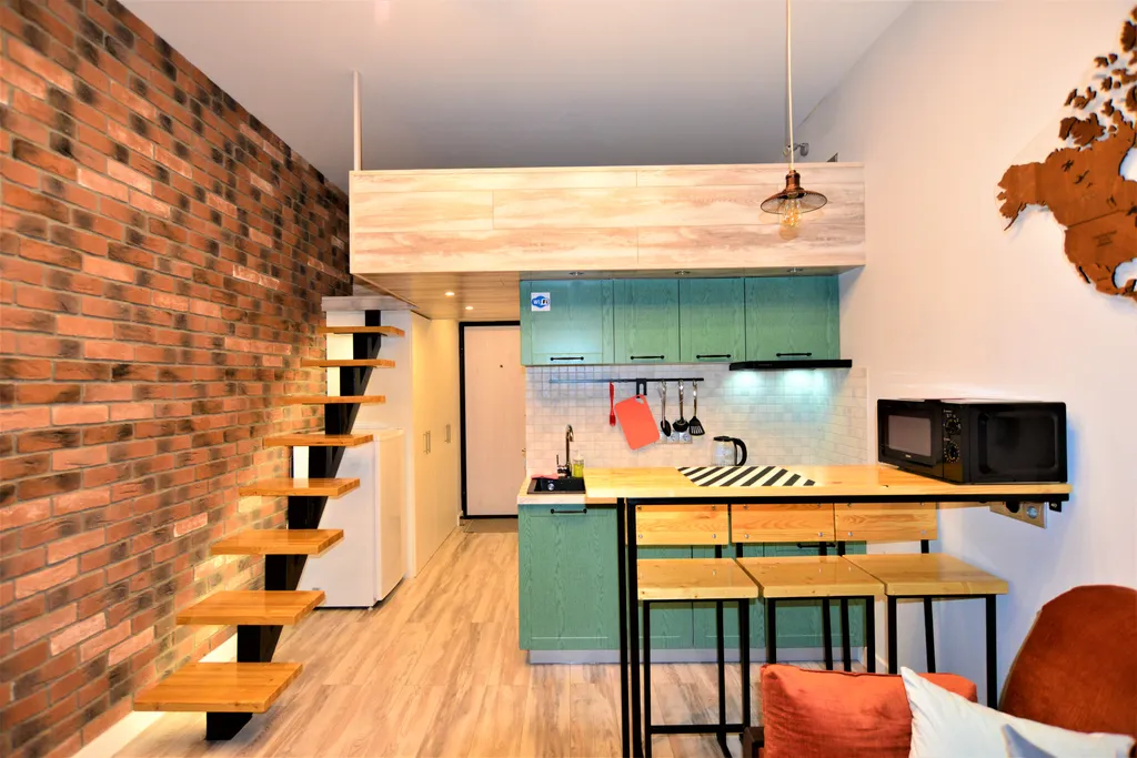 Квартира Квартира Двухуровневый Loft — Москва