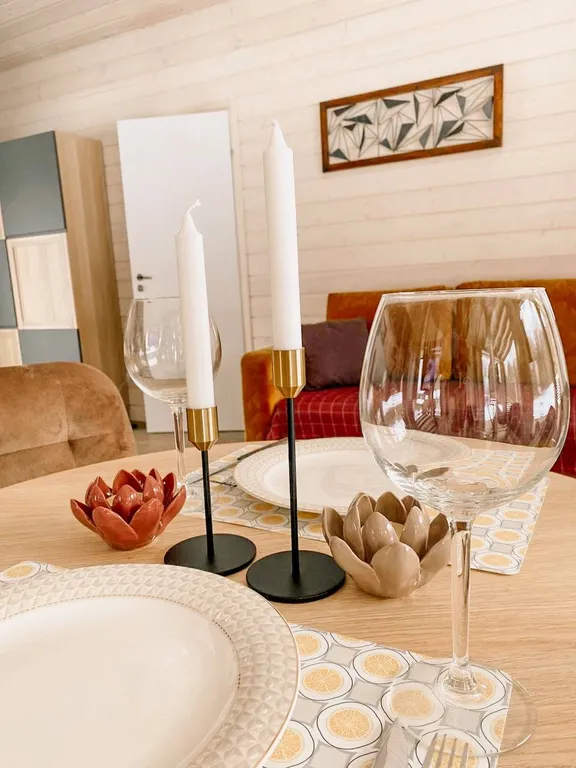 Лисий домик с камином