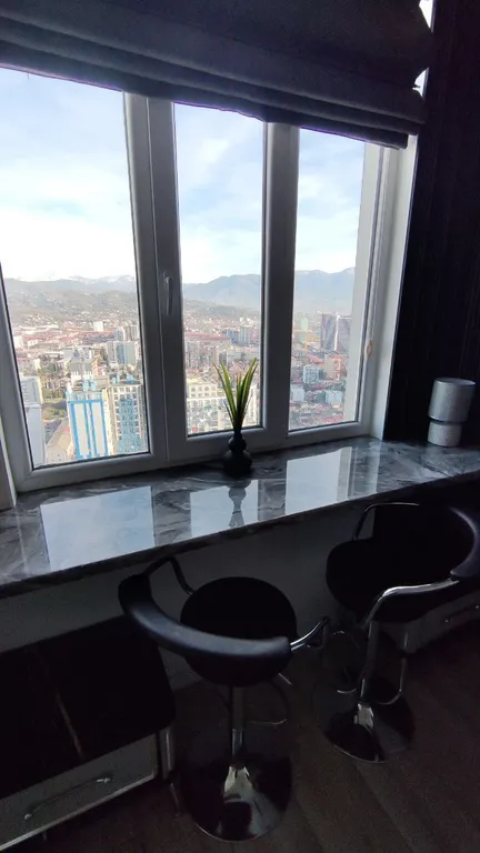 Евро-двухкомнатная квартира у моря для наслаждения видом и комфортом