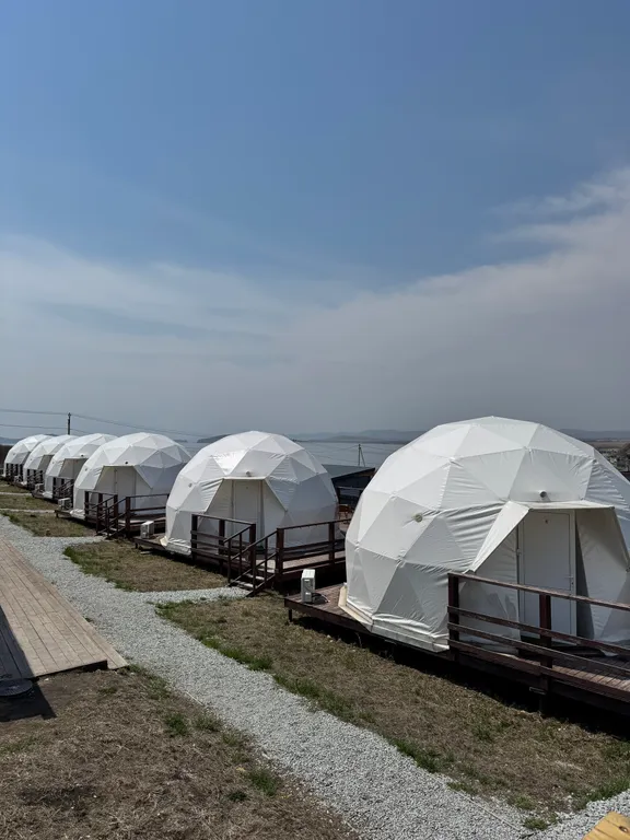 Комфортный глемп-купол в Приморском крае