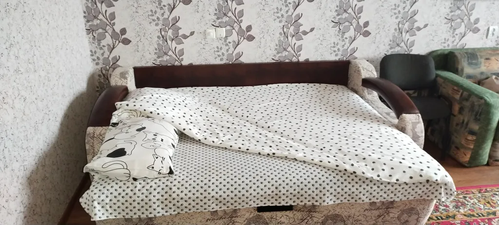 1 комнатная кв. со всеми условиями для проживания Без депозита