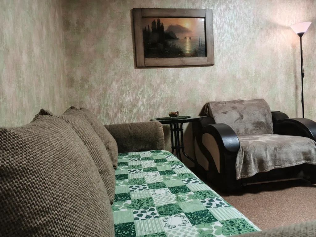 Уютная квартира с видом на Родину Мать