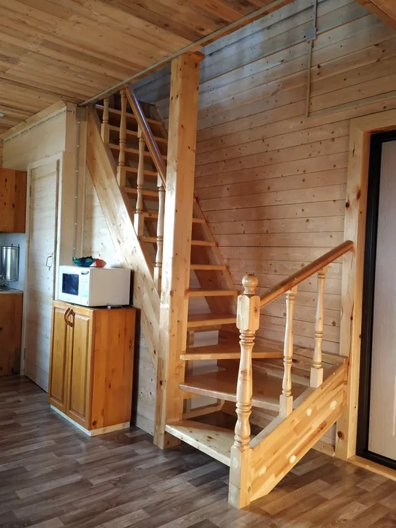 Домик на берегу залива Ладожского озера