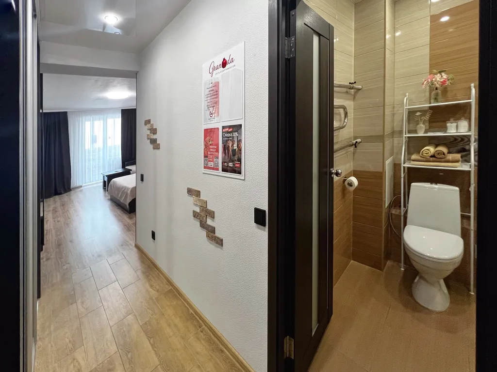 Красивая студия в микрорайоне ГГМ в новом доме рядом с выездом на Гору