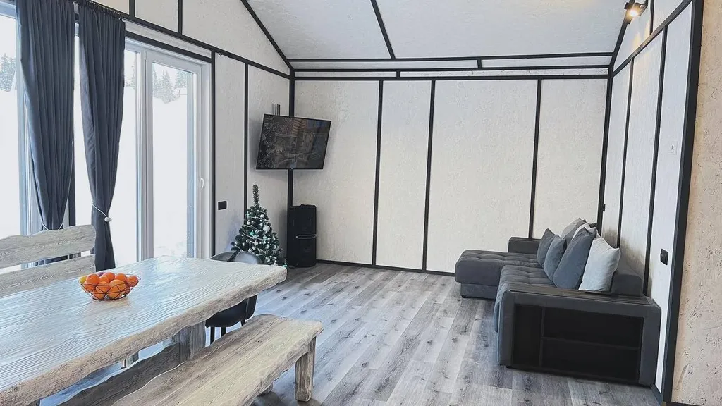 Коттедж Уютный барнхаус с видом на гору — аренда посуточно в Шерегеш