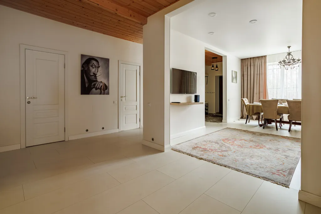 Коттедж в центре города с видом на парк