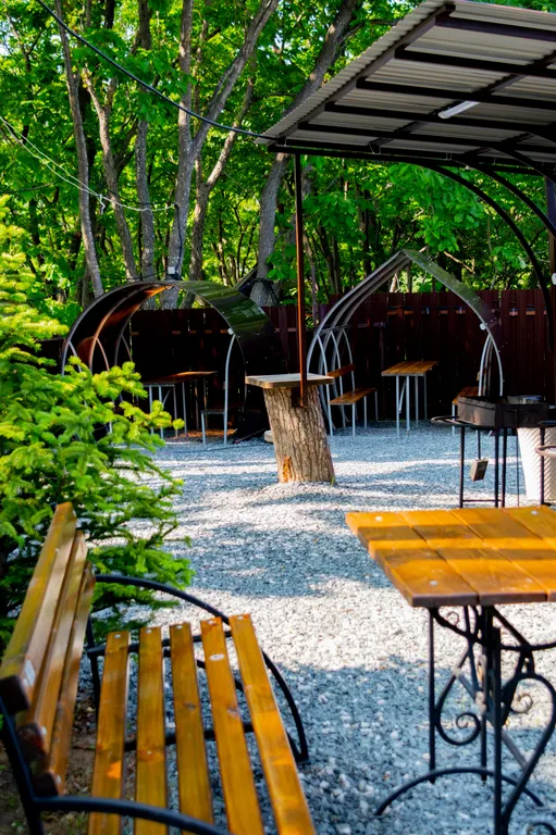 Четырехместный номер с террасой, первая линия от моря