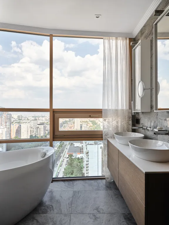 Квартира Уникальный 2-х этажный пентхауз с видом на центр города — Москва