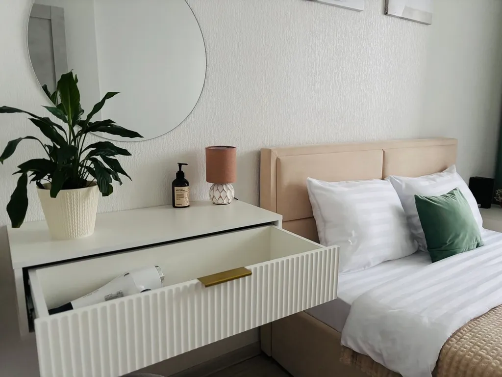 Уютная евро-2 квартира с видом на две реки