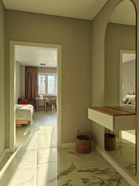 Студия с видом на кампус